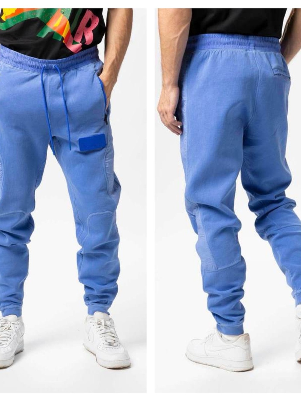 Nike Air Jordan 23 Engineered Pants Men's Purple Lavender Pull-On Joggers Medium